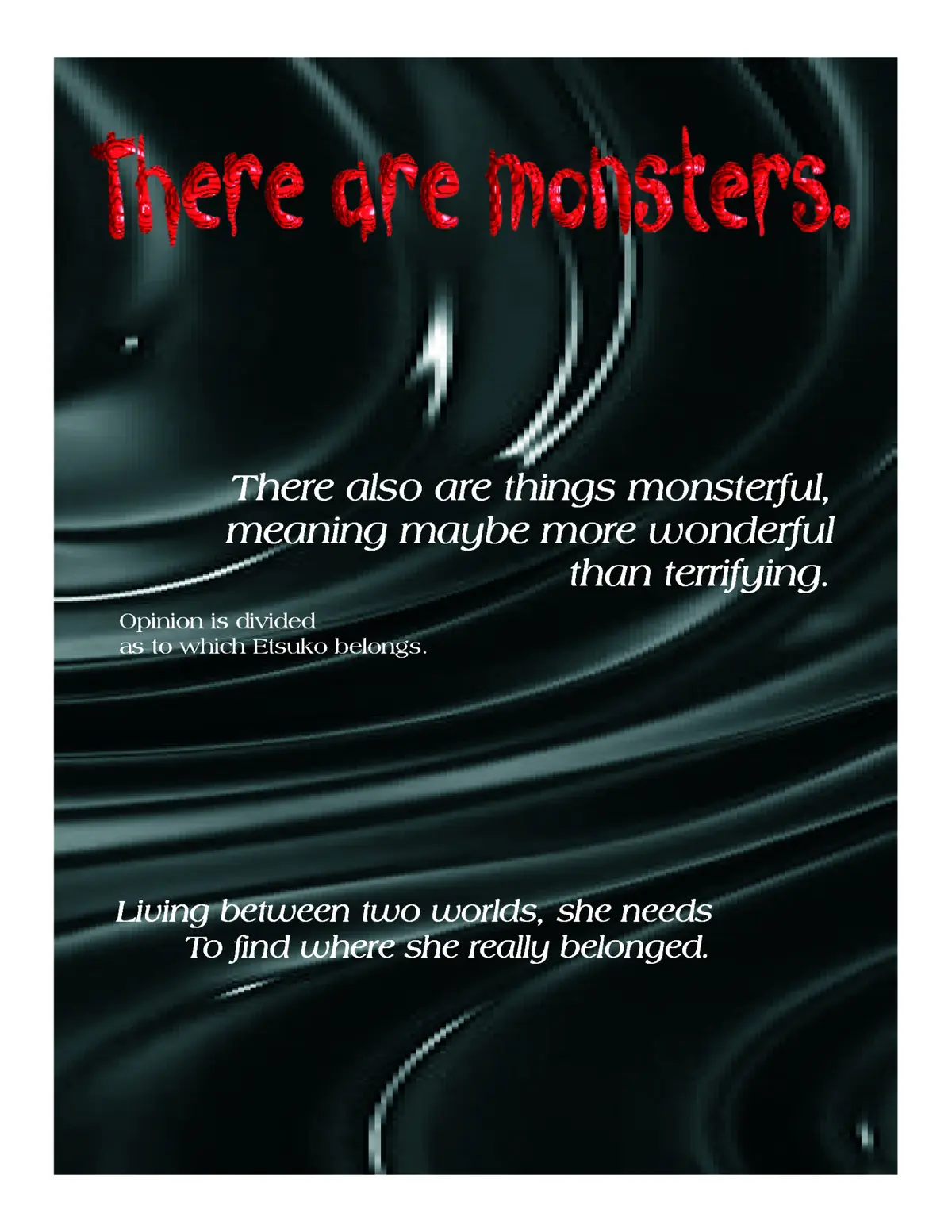 Official back cover of Etsuko by Lukman Clark